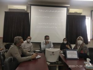 جلسه جذب وپذیرش بهورز درمرکز بهداشت  ترکمن برگزارشد