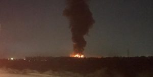 مهار آتش سوزی کارخانه میهن اسلامشهر