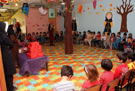 مشارکت کودکان در جشنواره‌قصه‌گویی