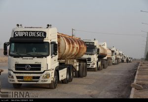 بلاتکلیفی کامیون‌های سوخت مربوط به مشکلات داخلی عراق