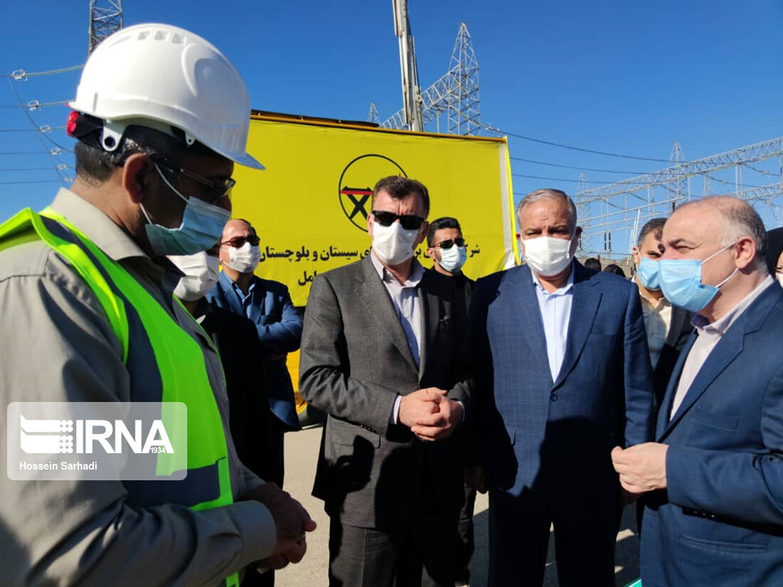 ازمهمترین پروژه‌های سیستان‌ وبلوچستان خط۴۰۰کیلوولت برق است