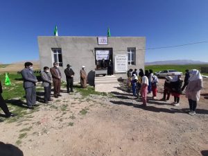 افتتاح مدرسه روستای هلت شهرستان چرداول