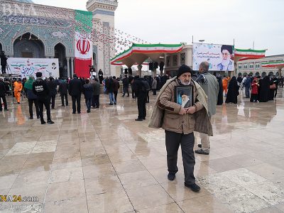 جشن پیروزی انقلاب اسلامی توسط مردم قم