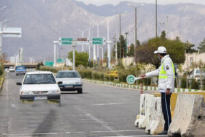 اجرا محدودیت های تردد خودرویی شهر قزوین از ۹ فروردین
