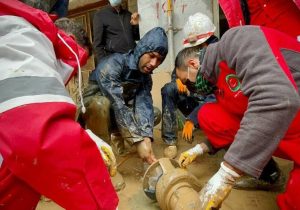 نجات ۴۱ نفر از سیلاب و امدادرسانی به عشایر توسط هلال احمر خراسان شمالی