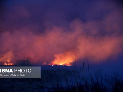 کمبود نیروی تخصصی از مشکلات مهار آتش سوزی در جنگل های خراسان شمالی