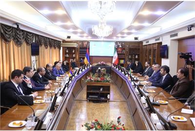هدف‌گذاری افزایش تبادلات تجاری ایران و ارمنستان/ تولید محصولات مشترک دو کشور در دستور کار است