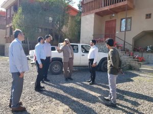 بازدید فرماندار شهرستان رامیان از پروژه های گردشگری شهرستان رامیان
