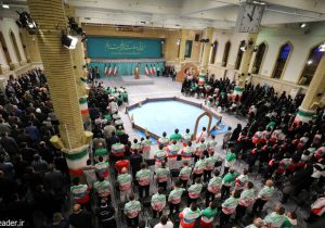 دیدار ورزشکاران با رهبر انقلاب اسلامی
