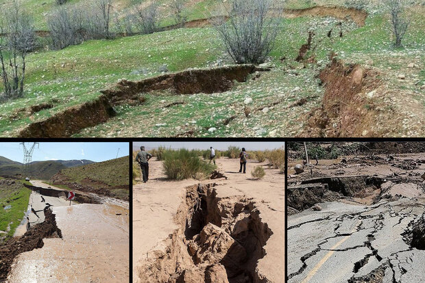 حرکت زمین زیر پای نیمی از روستاهای گلستان