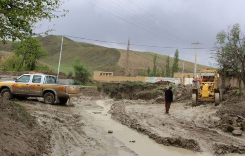 سیل موجب قطعی آب شرب شیروان