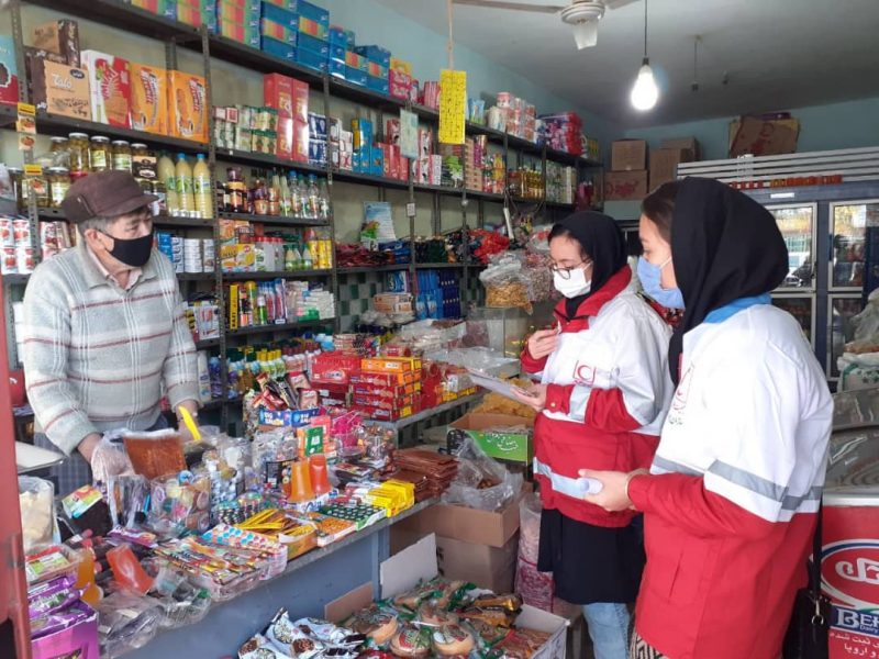 خدمات هلال احمربه۸هزارنفردرطرح ناظران سلامت