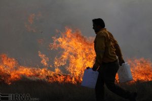 تهیه نقشه پهنه‌بندی خطرآتش‌سوزی پارک ملی گلستان