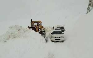 قدرت نمایی امدادگران درسرمای خراسان شمالی