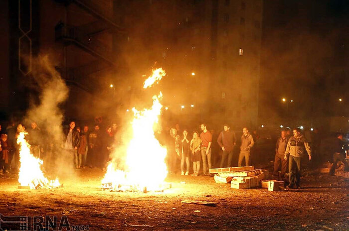 آمار۴برابری مصدومان چهارشنبه سوزی امسال