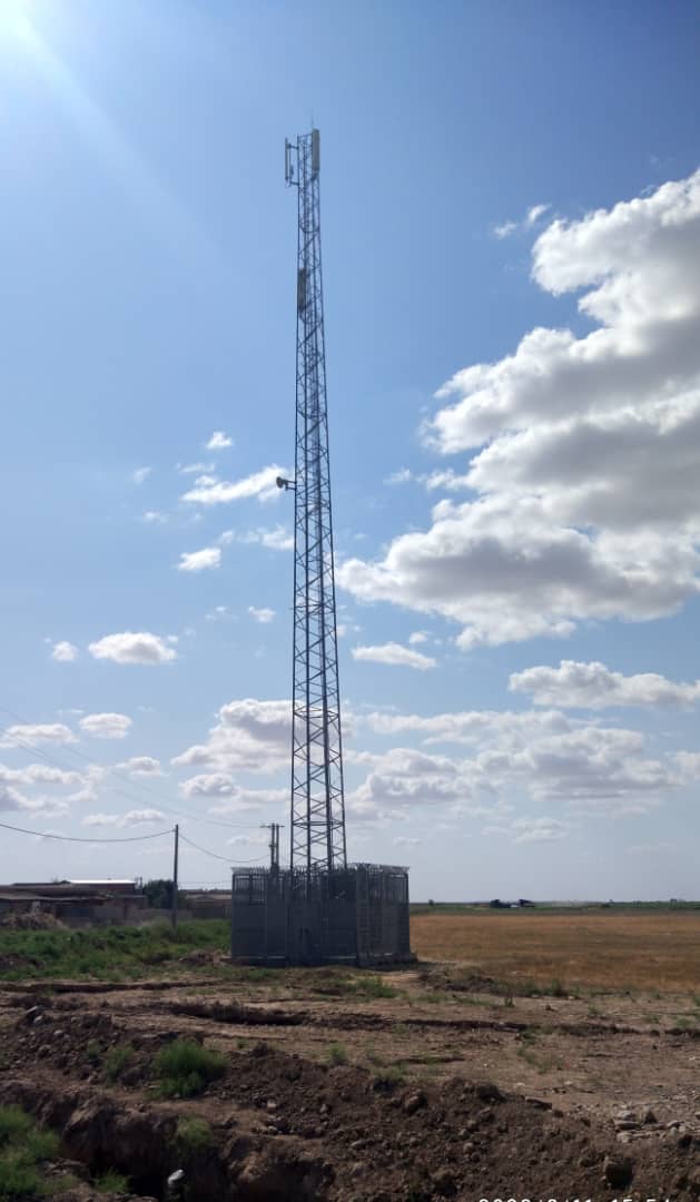 راه اندازی سایت همراه اول درروستای وحدت شهرستان آق قلا