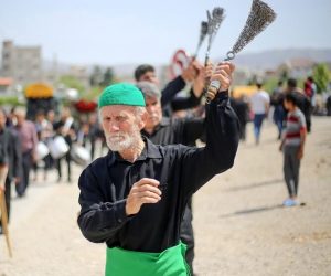 دسته روی مردم خراسان شمالی در سالروز شهادت امام علی(ع)