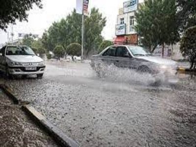 بارش ۲۲ میلی متری باران در داشلی قلعه راز و جرگلان