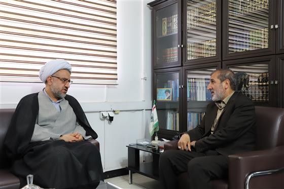 دیدار نماینده مردم گرگان و آق قلا در مجلس شورای  اسلامی با مدیر کل اوقاف و امور خیریه استان گلستان