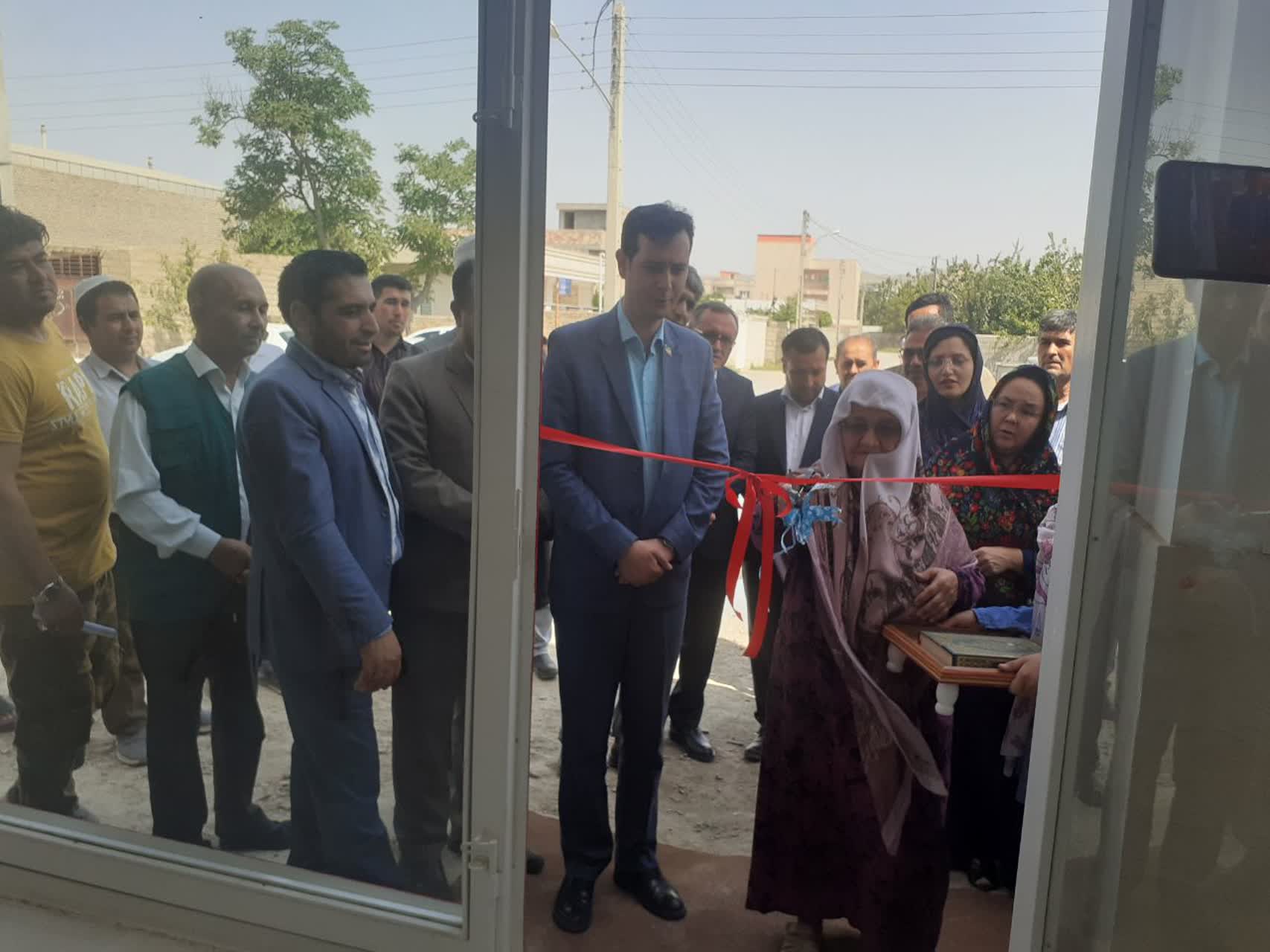 افتتاح نمایشگاه صنایع دستی بمناسبت هفته عفاف و حجاب در شهرستان مراوه تپه