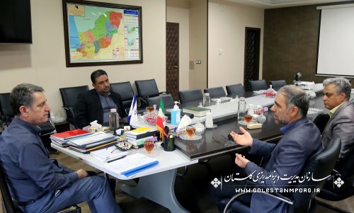 جلسه سرپرست راه آهن با رئیس سازمان با هدف بررسی اعتبارات هزینه‌ای و تملک دارایی امسال انجام شد