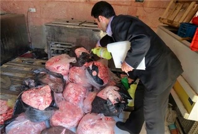 معدوم سازی ۲۷ تن گوشت قرمز در خراسان شمالی
