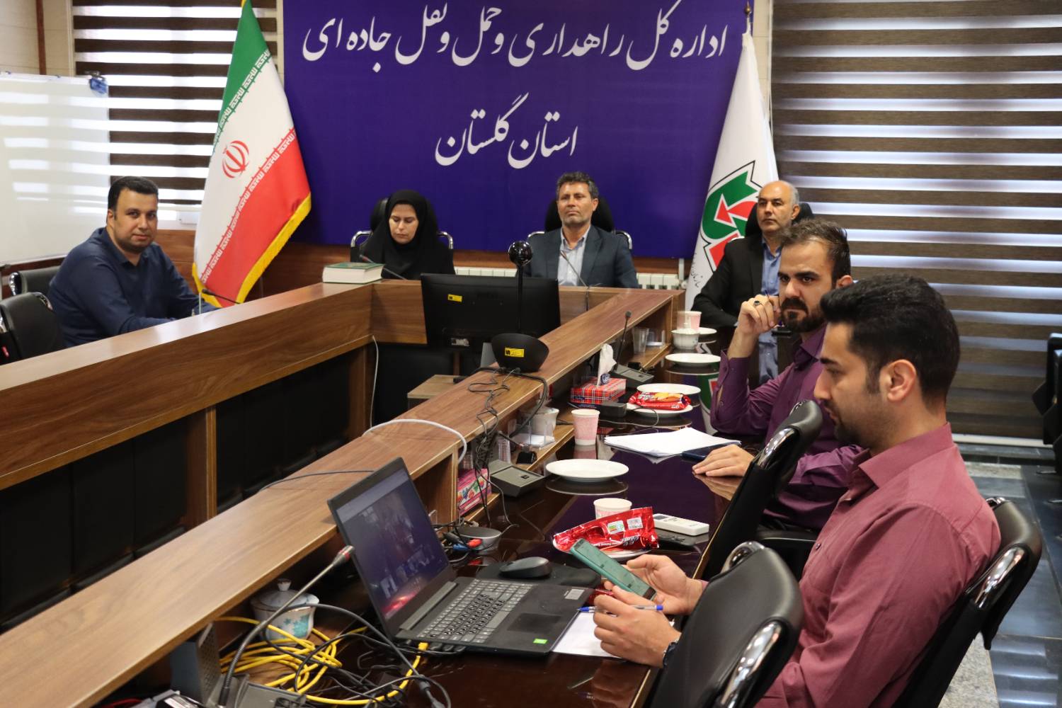 پیگیری مسایل مدیریت راههای گلستان در وبینار سراسری