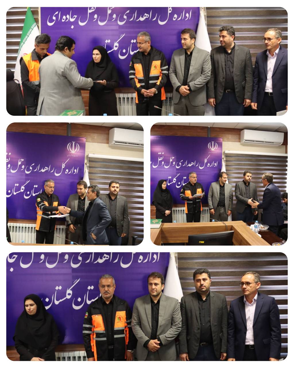 ۳ انتصاب جدید در راهداری و حمل و نقل جاده ای گلستان