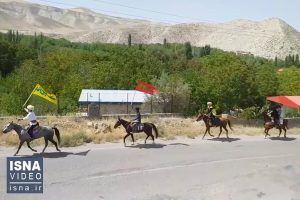 ویدیو / حرکت کاروان سوارکاری «حرم تا حرم» به سمت مشهد