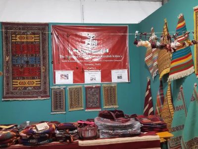 حضور صنعتگران خراسان شمالی در نمایشگاه ورونای ایتالیا