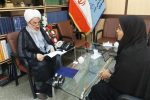 دیدار ۹۶ نفر از مراجعین با رئیس کل دادگستری استان