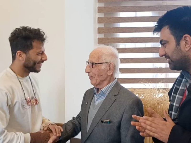 برادرانایرانگرد به دیدار عیسیامیدوار رفتند