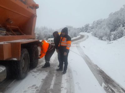 راهداروبرف: نبردی بی امان در قلب زمستان