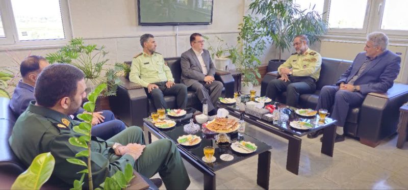 همکاری و هم‌افزایی نهادها در امنیت فرودگاه‌های گلستان