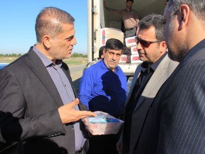 توزیع ۴/۵ تن گوشت گوسفندی بین مددجویان گلستان