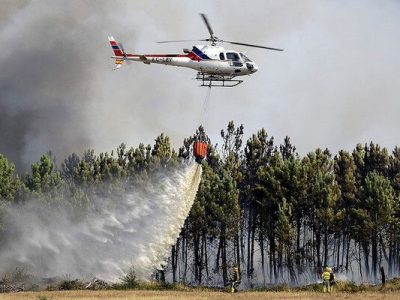 بالگرد اطفای حریق جنگل‌ها از فردا صبح وارد گلستان می شود