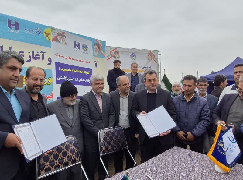 احداث دومین مزرعه خورشیدی حمایتی گلستان