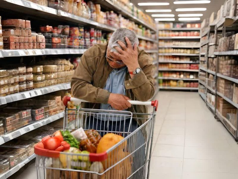 سفره‌های لرزان مردم