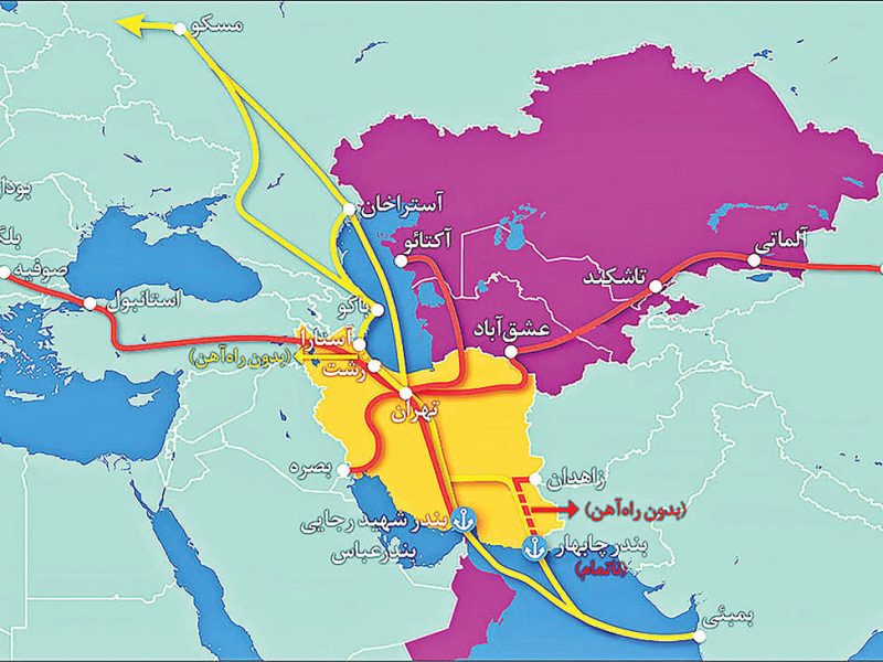 اقتصاد ایران در انتظار احداث کریدور شمال به جنوب /آغوش باز اینچه برون برای تجارت خارجی