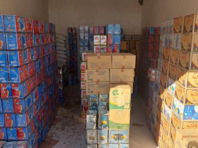 توزیعکالاهایاساسیاحتکار شده در شهرستان گنبدکاووس