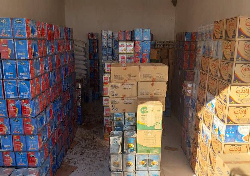 توزیعکالاهایاساسیاحتکار شده در شهرستان گنبدکاووس