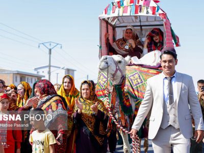 کجاوه عروس ترکمن ثبت ملی شد