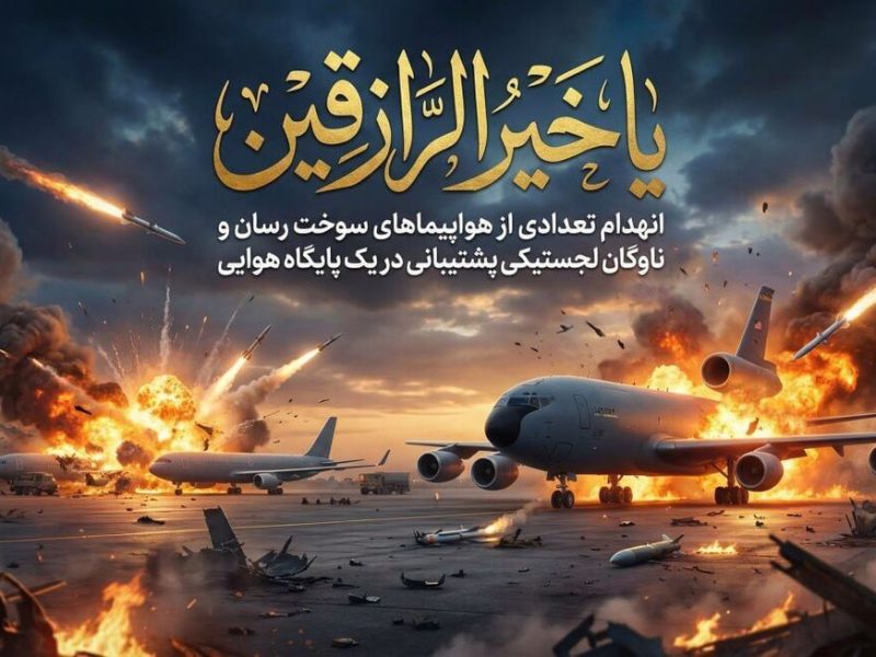 محلاستقرار ناوگانسوخترسان و پشتیبانهوایی آماجاهدافموشکی