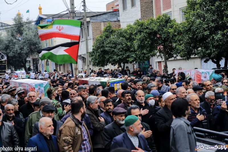 برگزاری مراسم تشییع شهدای ناوشکن دنا 