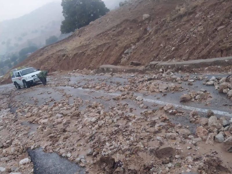 ۲۴ روستا در مناطق کوهستانی مینودشت به دلیل رانش از مسیر دسترسی خارج شدند
