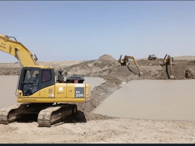 حل معضل تأمین آب سایت پرورش میگوی گمیشان