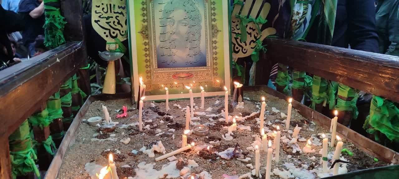  چهل منبری گرگان ؛ شب شمع و حاجت