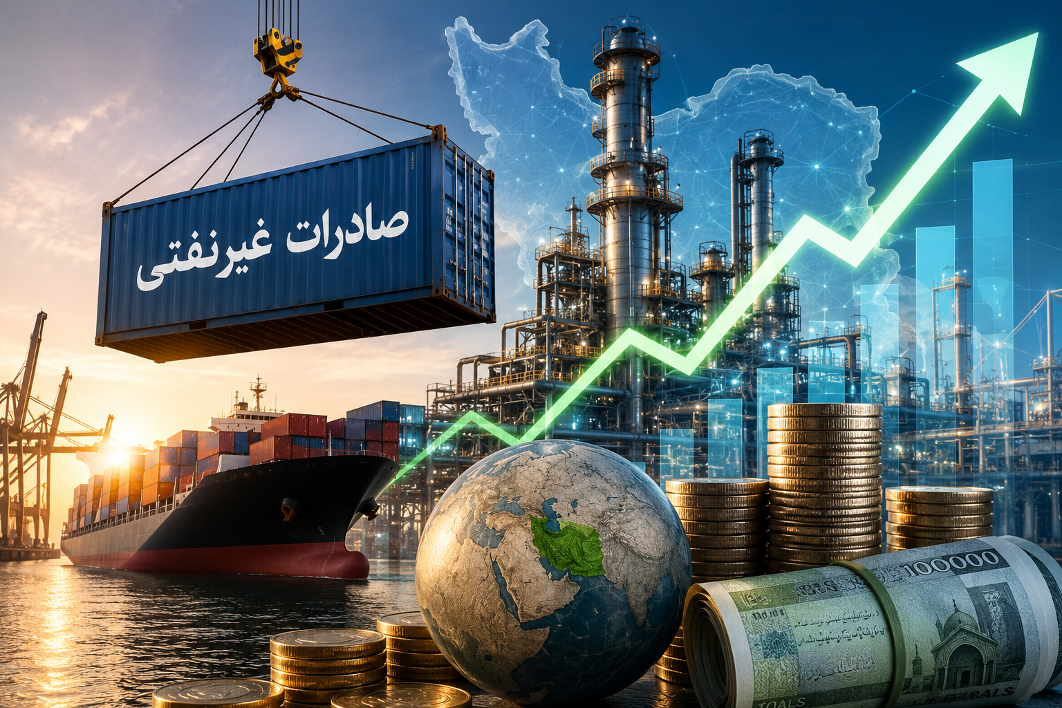 صنایع ارزآور؛ اولویت اجتناب‌ناپذیر اقتصاد در روزهای کمبود ارز