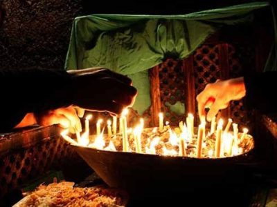 چهل منبری گرگان ؛ شب شمع و حاجت