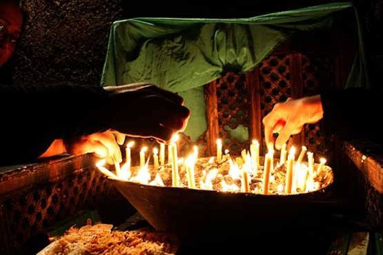 چهل منبری گرگان ؛ شب شمع و حاجت
